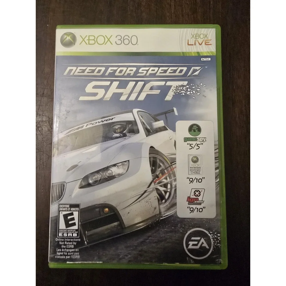 Need for Speed: Shift‎ (Microsoft Xbox 360, 2009) Complete Tested